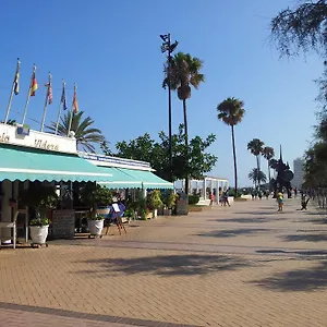 Frontbeach In Los Boliches España